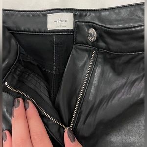 Aritzia Melina Leather Pants